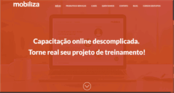 Desktop Screenshot of mobiliza.com.br
